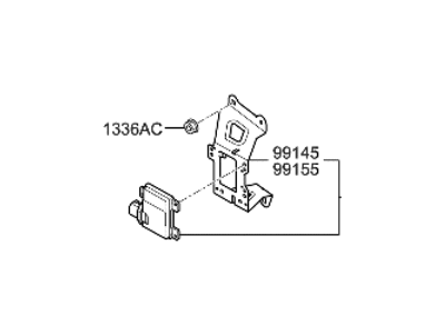 2022 Hyundai Elantra N Parking Assist Distance Sensor - 99150-AA120