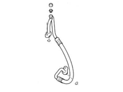 Hyundai Sonata Hybrid A/C Hose - 97762-E6001