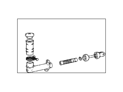 Hyundai Elantra Clutch Master Cylinder - 41610-28050