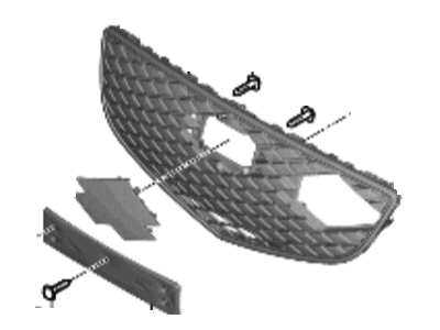 Hyundai Genesis Electrified G80 Grille - 863A0-JI000-SGG