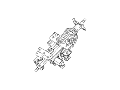 Genuine Hyundai 56300-3N800 Steering Column and Shaft Assembly 