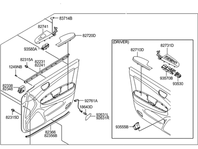 Hyundai 82303-3K410-HZ