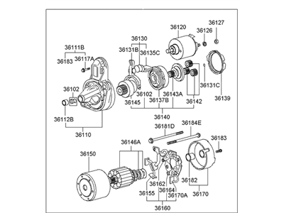 Hyundai 36100-23060