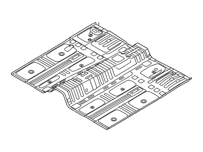 Hyundai Floor Pan - 65111-2W000