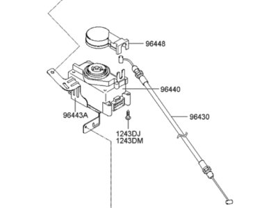 Hyundai Elantra Cruise Control Module - 96410-2D000