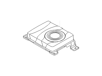 Hyundai 96380-2E000 Subwoofer Speaker Assembly