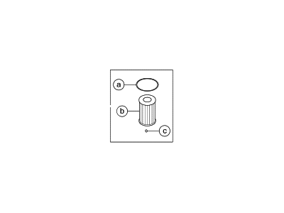 Hyundai 26320-3CAA0 Oil Filter Service Kit