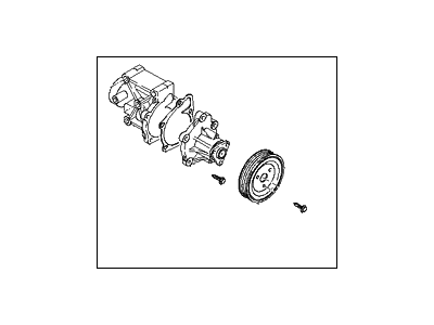 Hyundai 25100-2G200 Pump Assembly-COOLENT