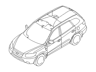 91800-2B660 Hyundai Wiring Assembly-Roof Illustration 1 of 1