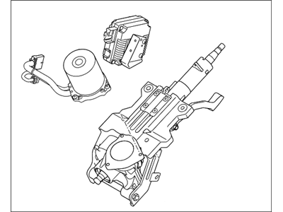 Hyundai Sonata Hybrid Steering Column - 56310-4R601