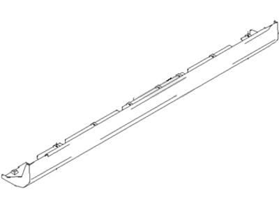 Hyundai 87754-39000 Moulding-Side Sill,RH