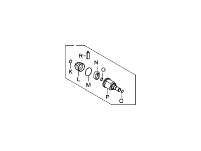 Hyundai 49582-3Y050 Joint Kit-Front Axle Differential Side RH