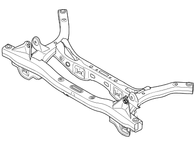 2019 Hyundai Elantra Rear Crossmember - 55410-F2BA0