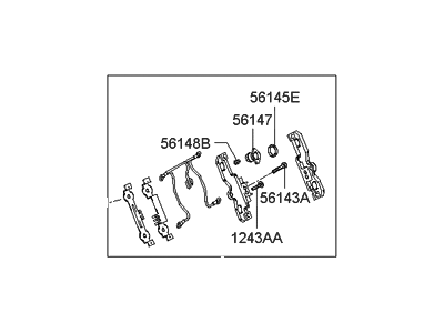 Hyundai 56140-1F500 Plate & Wire Assembly-Horn