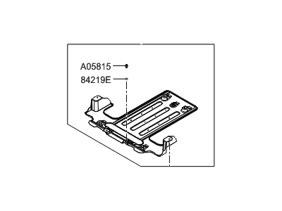 Hyundai 29140-2M500 Cover-Engine Under,Rear