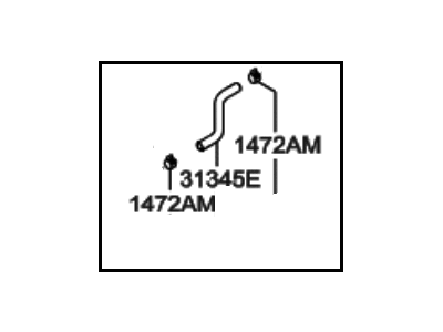 Hyundai 31069-26300 Hose-Tank To CANISTER