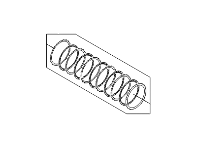 Hyundai 45641-26300 Disk Set-LOW/REVERSE Brake