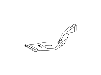 Hyundai 97360-A5000 Duct-Rear Heating,LH