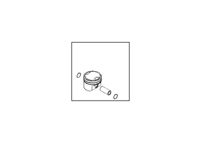 Hyundai 23410-2G500 Piston & Pin & Snap Ring Assembly