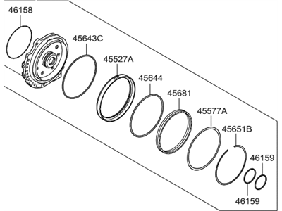 Hyundai 46100-2F000 Set-Oil Pump Assembly