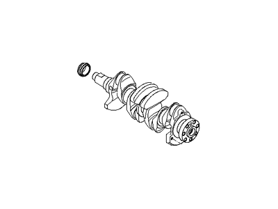 Hyundai 23110-2E401 Crankshaft Assembly