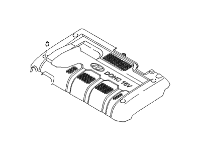 2010 Hyundai Elantra Engine Cover - 29240-23500