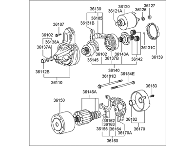 Hyundai 36100-37210-RM