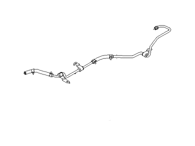 Hyundai 57520-1E000 Tube & Hose Assembly-Return