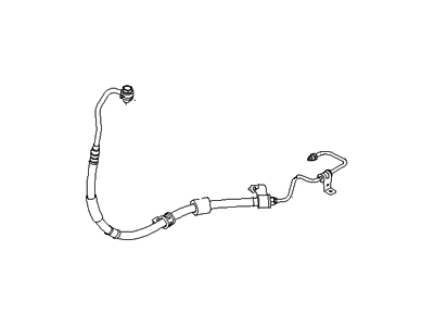 Hyundai 57510-1E000 Hose Assembly-Power Steering Oil Pressure