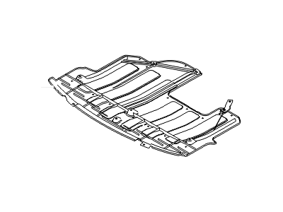 Hyundai 29110-2V500 Panel Assembly-Under Cover