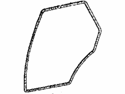 Hyundai Excel Door Seal - 83110-24010-FD