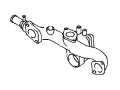2000 Hyundai XG300 Thermostat Housing - 25622-39511