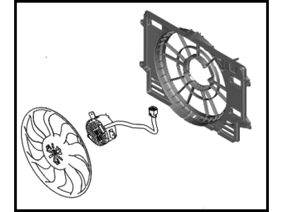 Hyundai Veloster N Cooling Fan Assembly - 25380-K9650