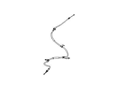 2008 Hyundai Azera Parking Brake Cable - 59770-3L000