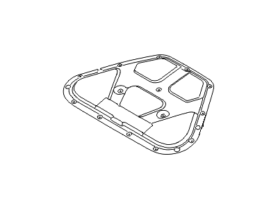 Hyundai 81125-B1500 Pad-Hood Insulating