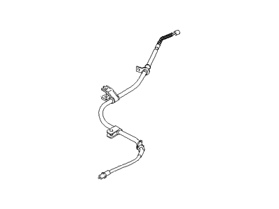 2000 Hyundai Accent Parking Brake Cable - 59770-25200