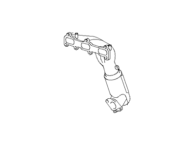 Hyundai 28510-37300 Exhaust Manifold Assembly, Right