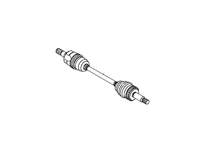 2013 Hyundai Tucson Axle Shaft - 49600-2S000