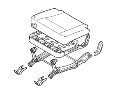 Hyundai Veracruz Seat Cushion - 89200-3J500-R7D