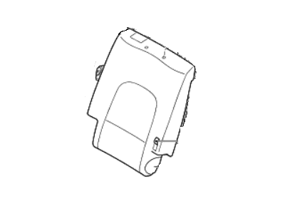 Hyundai 89460-3J500-R7D 3Rd Back Seat Cover Assembly, Right