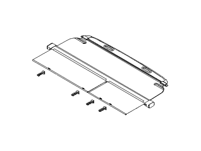 Hyundai 85910-2E600-U7 Screen Assembly-Cargo