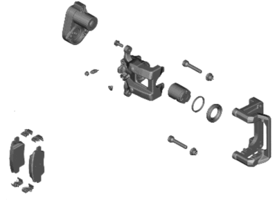Hyundai Genesis Electrified GV70 Brake Caliper - 58230-DS000