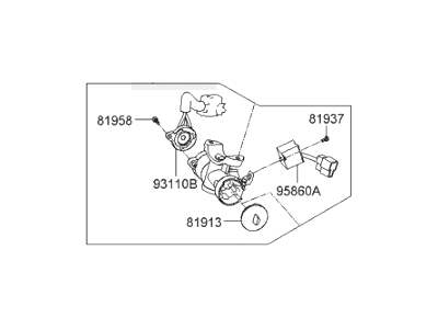 Hyundai 81910-2H000