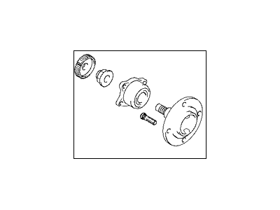 2000 Hyundai XG300 Wheel Hub - 52730-39013