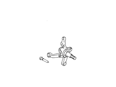 Hyundai 52760-25000 Carrier Assembly-Rear Axle,RH