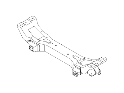 Hyundai 55410-38600 Crossmember-Rear