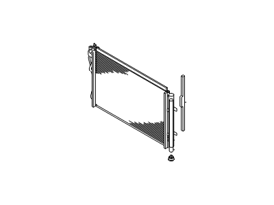 Hyundai A/C Condenser - 97606-3X601