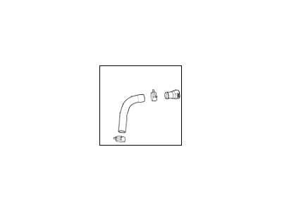 Hyundai Elantra Radiator Hose - 25415-F2400