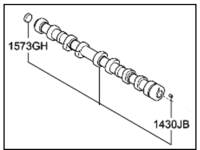 Hyundai Tucson Camshaft - 24200-2GGA0