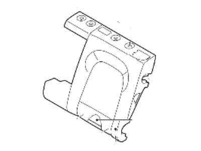 Hyundai 89360-K4010-PUM Covering-RR Seat Back, Lh